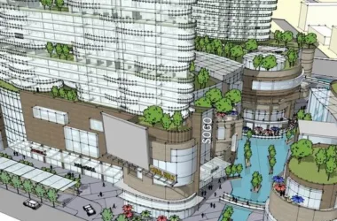 SketchUp Complex Model: Modern Super High-Rise Office, Residential, and Commercial Building-BIM WORLD