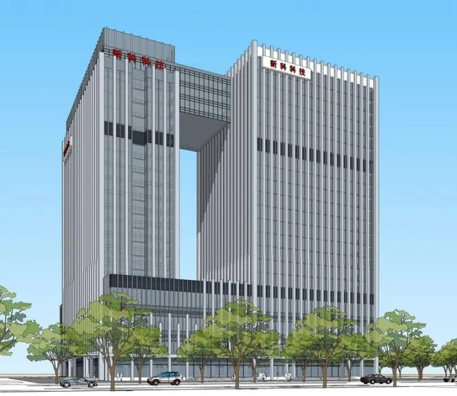 Sketchup Office Model | High rise Office Building, Modern Style