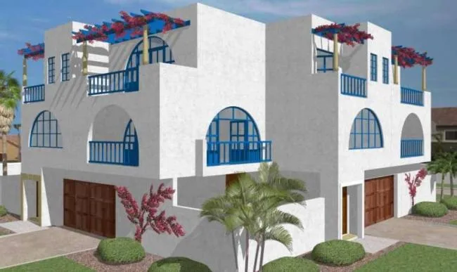 Sketchup Residential Model | Multi story Residence, European Classical Style