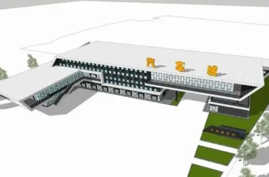 Sketchu Industrial Building | Modern Multi-Story Facility in Linxiang Automobile City-BIM WORLD