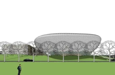 Modern Multi-Story Museum Design in SketchUp: A Cultural Architecture Model-BIM WORLD