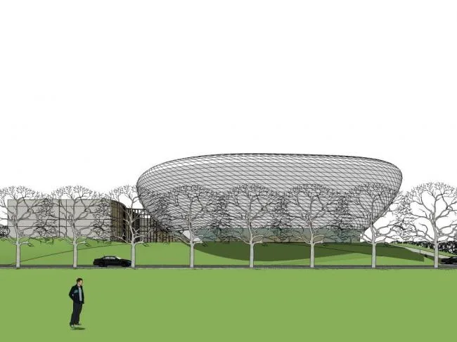 Modern Multi-Story Museum Design in SketchUp: A Cultural Architecture Model