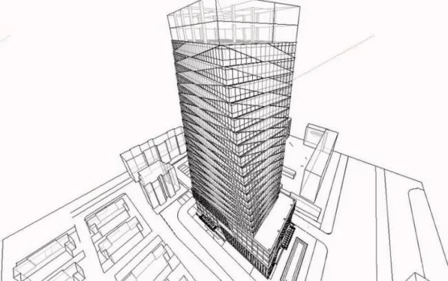 Sketchup Office Model | High rise Office Building, Modern Style