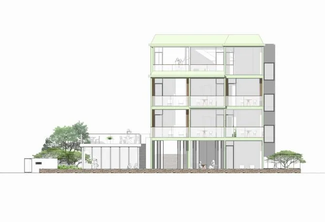 BIM Architecture | Qingli Dawn/Outdoor Architecture Studio