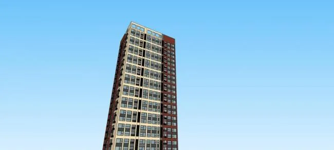 Sketchup Complex Model | Dongguan Vanke Commercial Complex, Multi story High rise Mixed use, High rise Residential, Modern Style, Bottom Floor Commercial