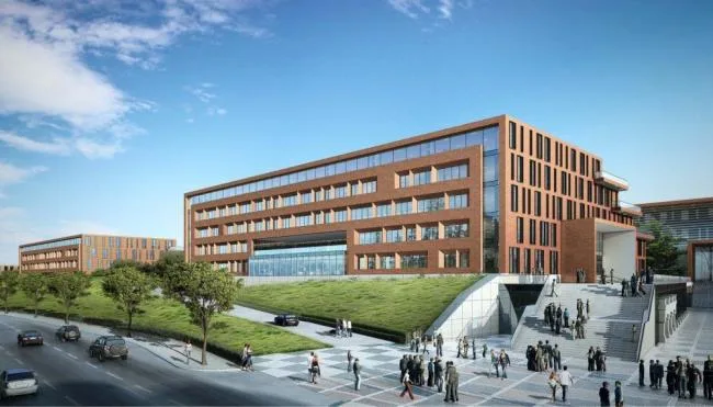 Sketchup Cultural Model | Multi story School, Teaching Building, Educational Architecture, Campus, Modern Style