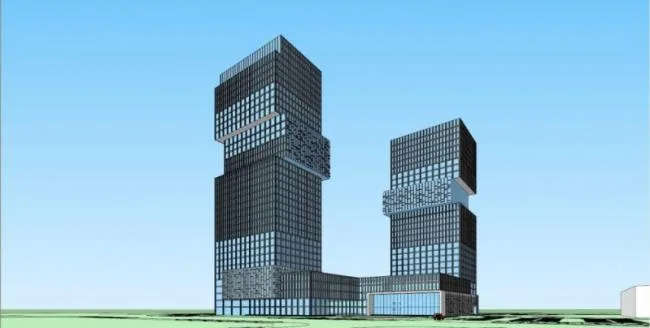 Sketchup Office Model | Super High rise Office Building, Modern Style
