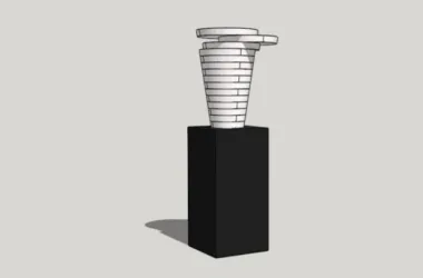 SketchUp Materials for Landscape Sculpture Models | Modern Style Component Collection-BIM WORLD