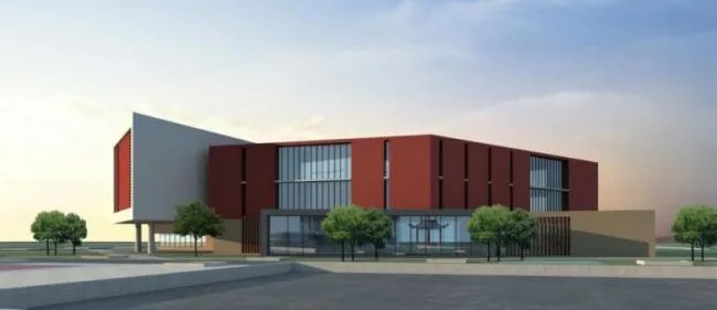 Sketchup Cultural Model | Multi story Cultural Palace, Cultural Architecture, Modern Style