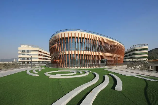 BIM Architecture | The 'White Egret' in front of Xisai Mountain: Shanghai Jiao Tong New Year Education Group (Huzhou) Paddington Bilingual School/Conceptual Design