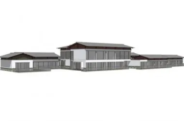 SketchUp Hotel Model | Multi-Story Inn in Modern Chinese Style for Commercial Use-BIM WORLD