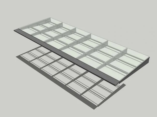 SketchUp Materials: Glass Canopies and Landscape Components