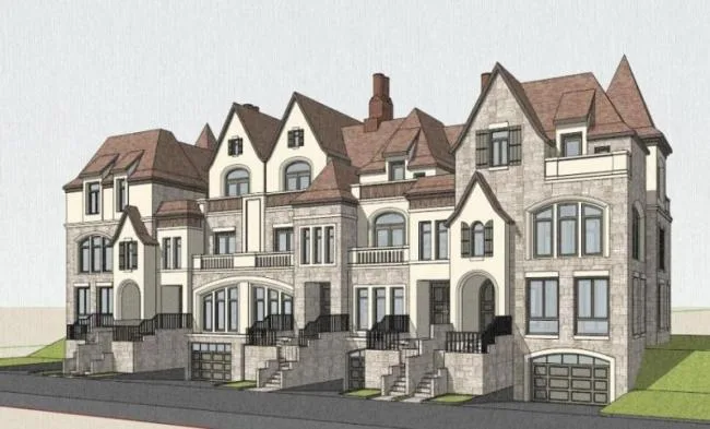 Sketchup Villa Model | Townhouse, Classical Style