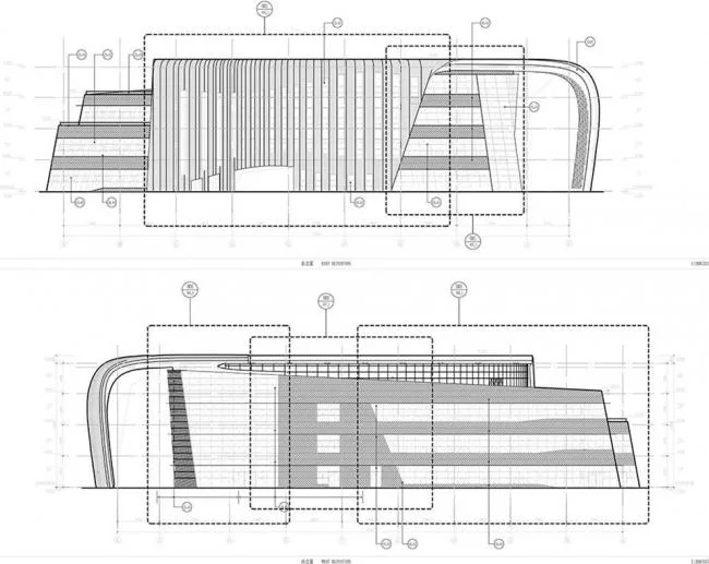 BIM Architecture | Like Crystal Clear Lantern Petals Wrapping the stamens: Chongqing Real Estate Vocational College Library/Paiang International Architectural Design Consultant