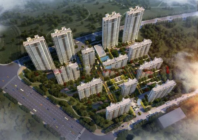 Sketchup Residential Model | Sales Office, Modern Style, High Rise Residential