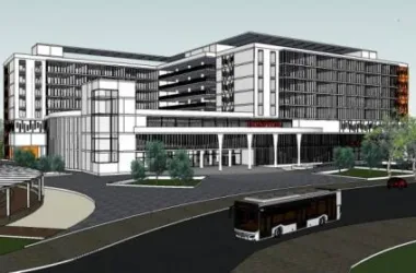 Modern Multi-Story Level 2 Grade A Hospital Model in SketchUp-BIM WORLD
