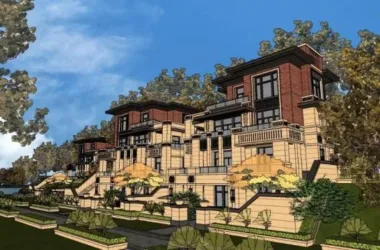 Western-Style European Duplex Villa Model in SketchUp-BIM WORLD