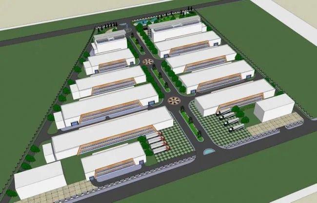 Sketchu Industrial Building | Multi story factory area, modern style, industrial architecture
