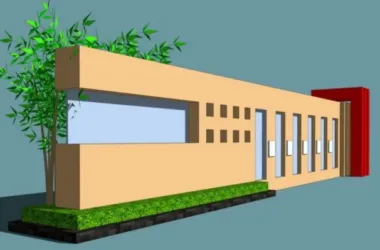 SketchUp Material Models: Enterprise Office Landscape Wall Components-BIM WORLD