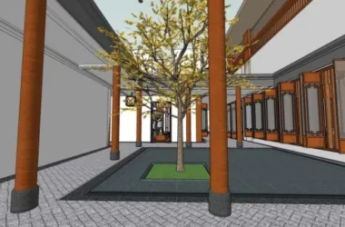 SketchUp Business Model: Exploring Clubhouse and Oriental Neoclassical Styles-BIM WORLD