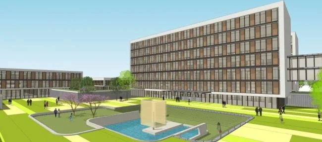 Sketchup Office Model | Multi story Office Building, Modern Style