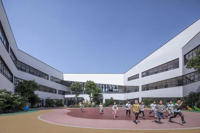 BIM Architecture | Nanxun Town Middle Kindergarten New Site Expansion Project/Zhejiang New Year's Eve School Architectural Design and Research Institute Co., Ltd