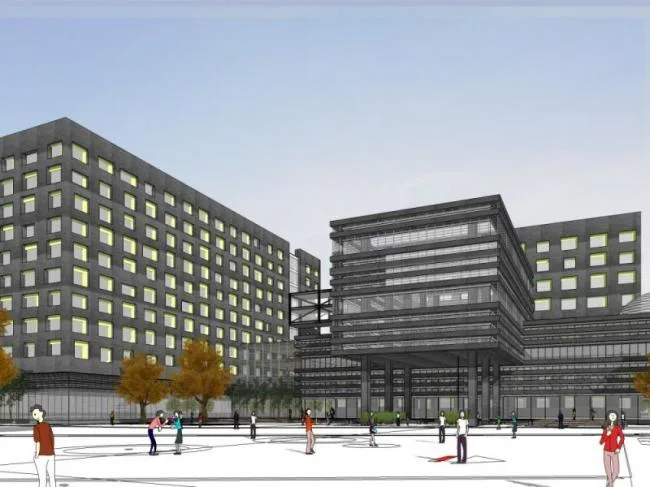 Sketchup Hotel Model | Multi story Hotel, Modern Style