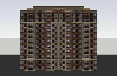 SketchUp Residential Models: Western Classical High-Rise Buildings-BIM WORLD
