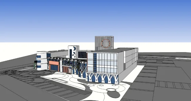 Modern Multi-Story Kindergarten Design | Educational Architecture in SketchUp