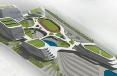 Modern Multi-Story Commercial Complex Designed in SketchUp-BIM WORLD