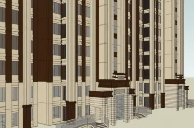 SketchUp Residential Models: High-Rise and Classical Style Buildings-BIM WORLD
