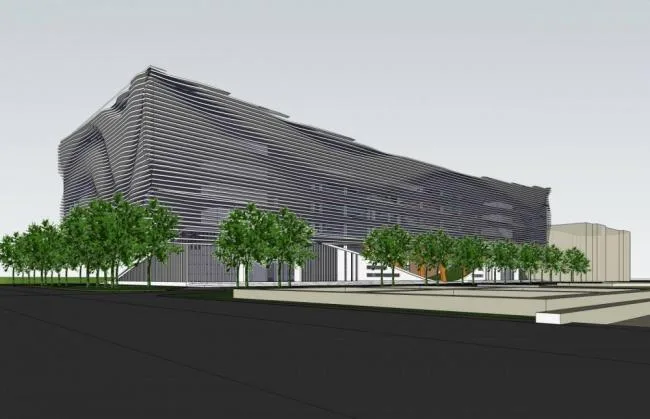 Sketchup Cultural Model | Multi story Museum, Cultural Architecture, Modern Style