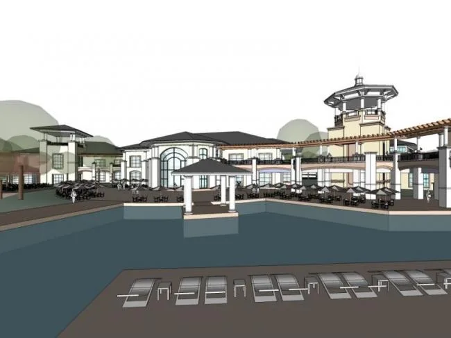 Sketchup Business Model | Clubhouse, European Classical Style