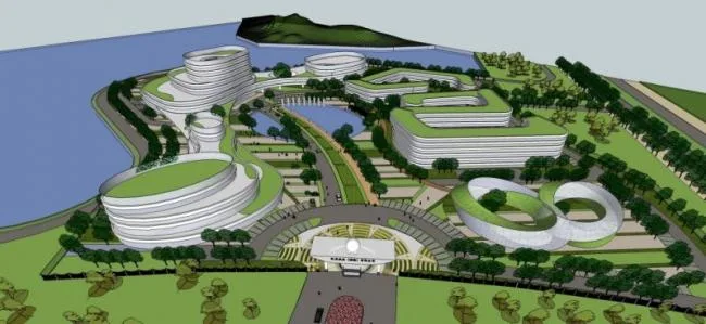 Sketchup Office Model | Multi story Office Building, Modern Style