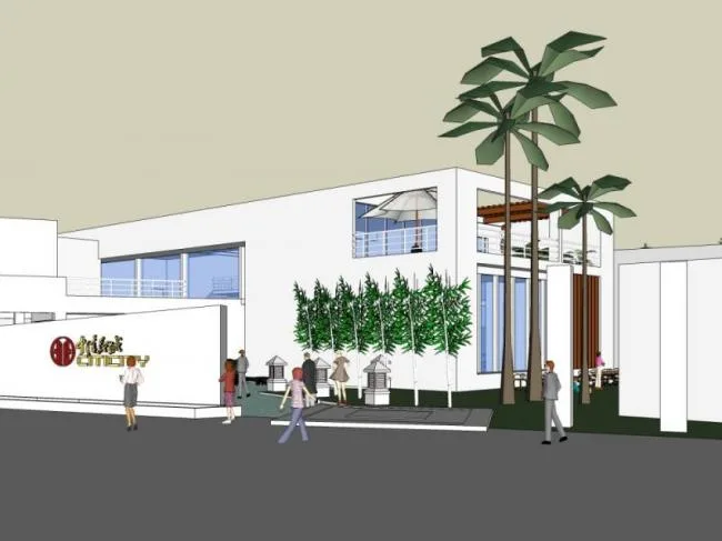 Sketchup Business Model | Sales Office, Modern Style