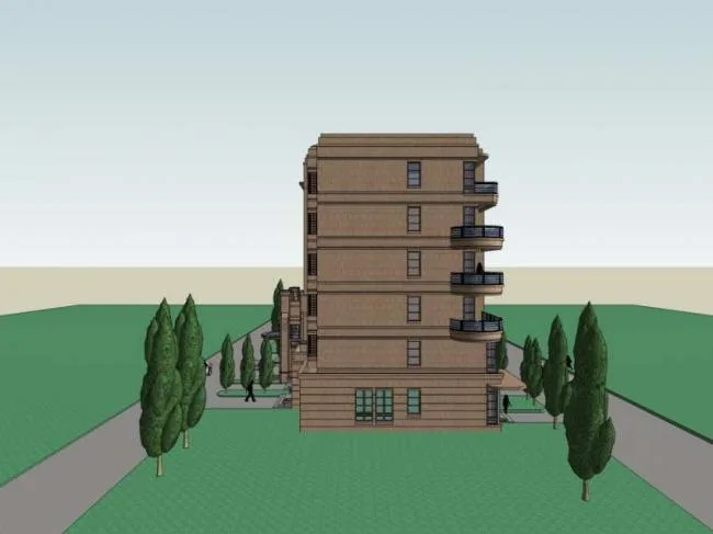 Sketchup Residential Model | Multi story Residence, European Style, Residential Architecture, Classical Style