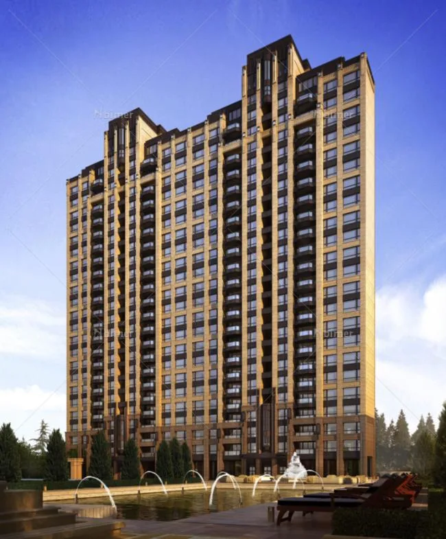 Sketchup Residential Model | High rise Residential, ArtDeco Style, Modern Style