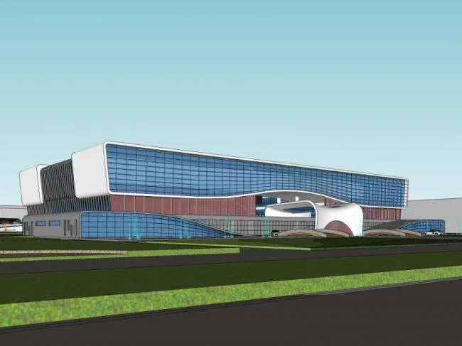 Sketchup Office Model | Multi story Office Building, Modern Style
