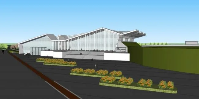 Sketchup Gymnasium Model | Multi story Gymnasium, Modern Style