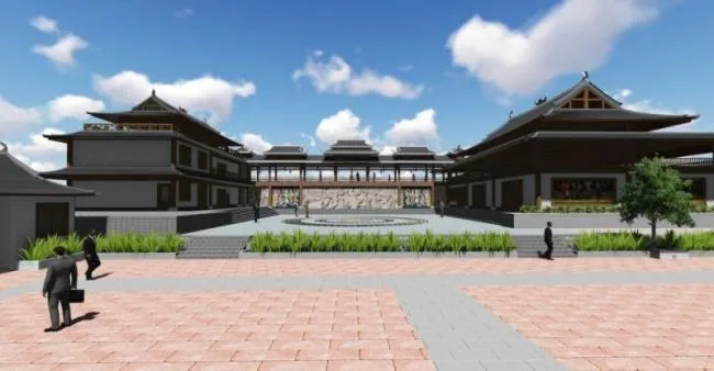 Sketchup Ancient Architecture Model | Multi story Rural Renovation, Chinese Style, Ancient Architecture