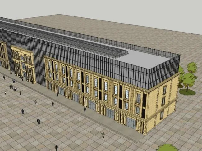 Sketchup Hotel Model | Multi story Hotel, European Classical Style
