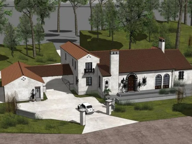 Sketchup Business Model | Clubhouse, Modern Style, 1st Floor