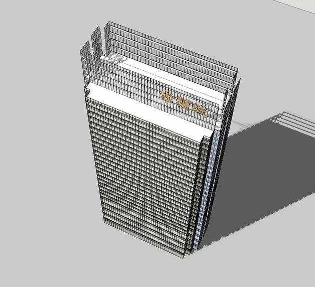Sketchup Office Model | Super High rise Office Building, Modern Style