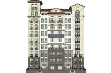 SketchUp Residential Models: High-Rise Buildings in Classical Style-BIM WORLD