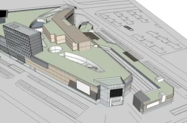 Modern Multi-Story Commercial Complex Designed in SketchUp-BIM WORLD