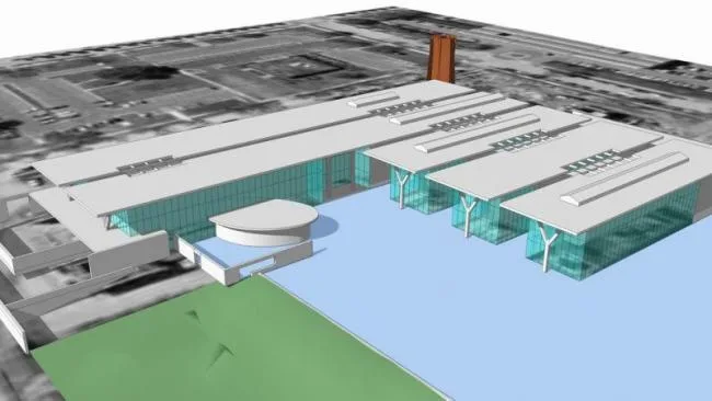 SketchUp Cultural Model: Forvos Museum of Modern Art – Multi-Story Modern Architecture