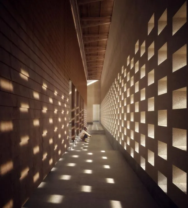 BIM Architecture | Senegal Peace Pavilion International Architecture Competition First Prize Project Plan/Cai Changze