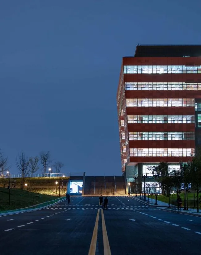 BIM Architecture | A 'Big Red Lantern' on the Woye Plain: Chengdu New Year's Eve Study New Collection Library/China Southwest Architectural Design and Research Institute