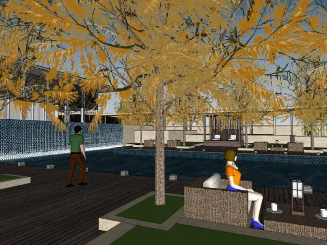 Sketchup Office Model | Multi story Office Building, Modern Style