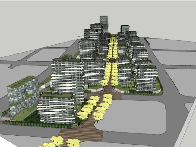 Sketchup Office Model | High rise Office Building, Modern Style